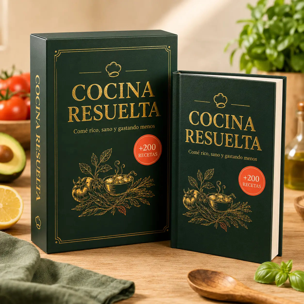 COCINA RESUELTA +200 RECETAS